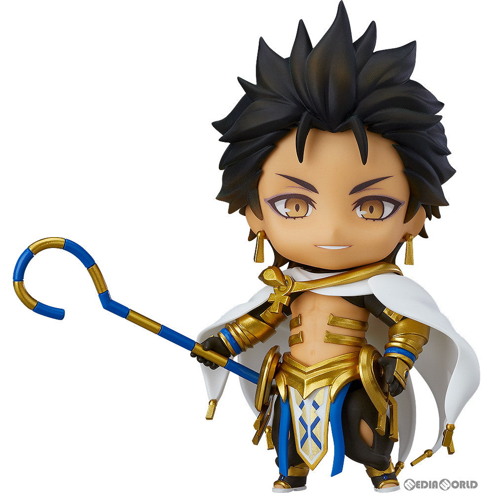 【中古即納】[FIG] ねんどろいど 1296-DX ライダー/オジマンディアス 霊基再臨Ver. Fate/Grand Order(フェイト/グランドオーダー) 完成品 可動フィギュア オランジュ・ルージュ(20201010)