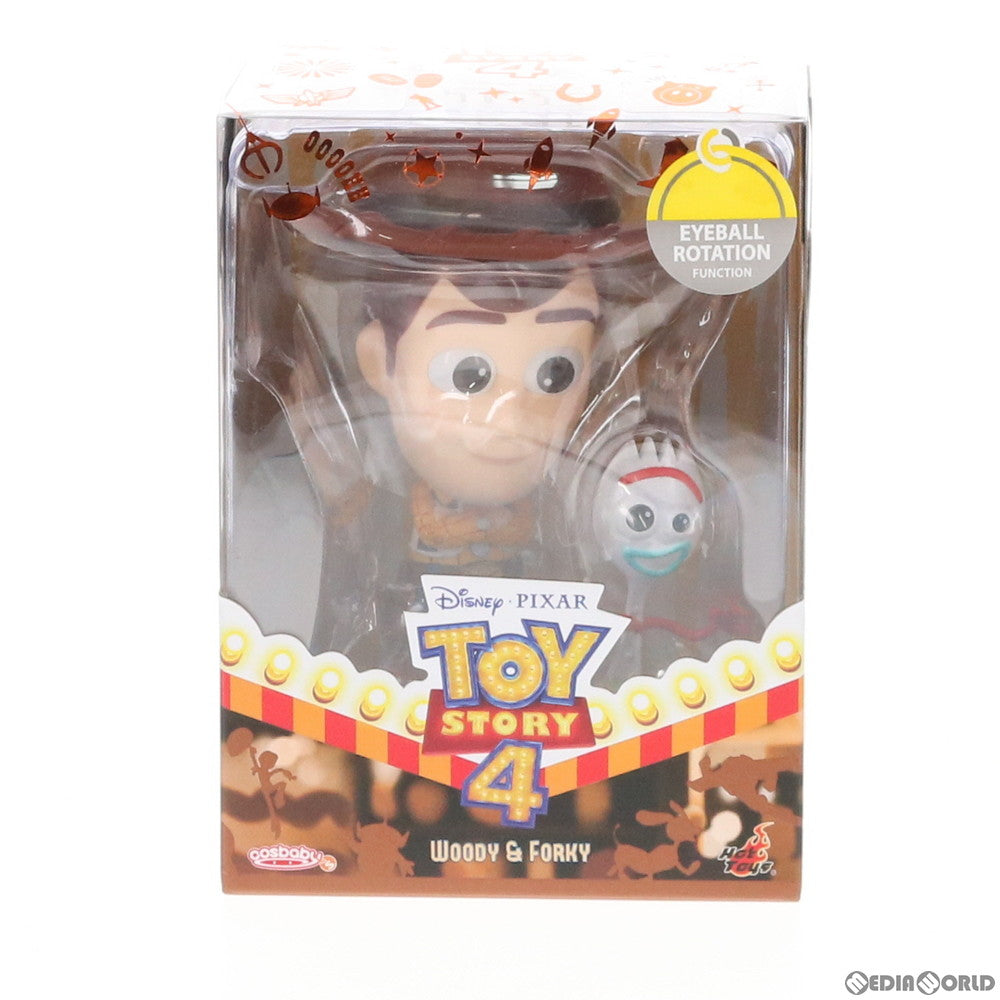 【中古即納】[FIG] コスベイビー サイズS ウッディ&フォーキー(2体セット) トイ・ストーリー4 完成品 フィギュア(COS#602) ホットトイズ(20190831)