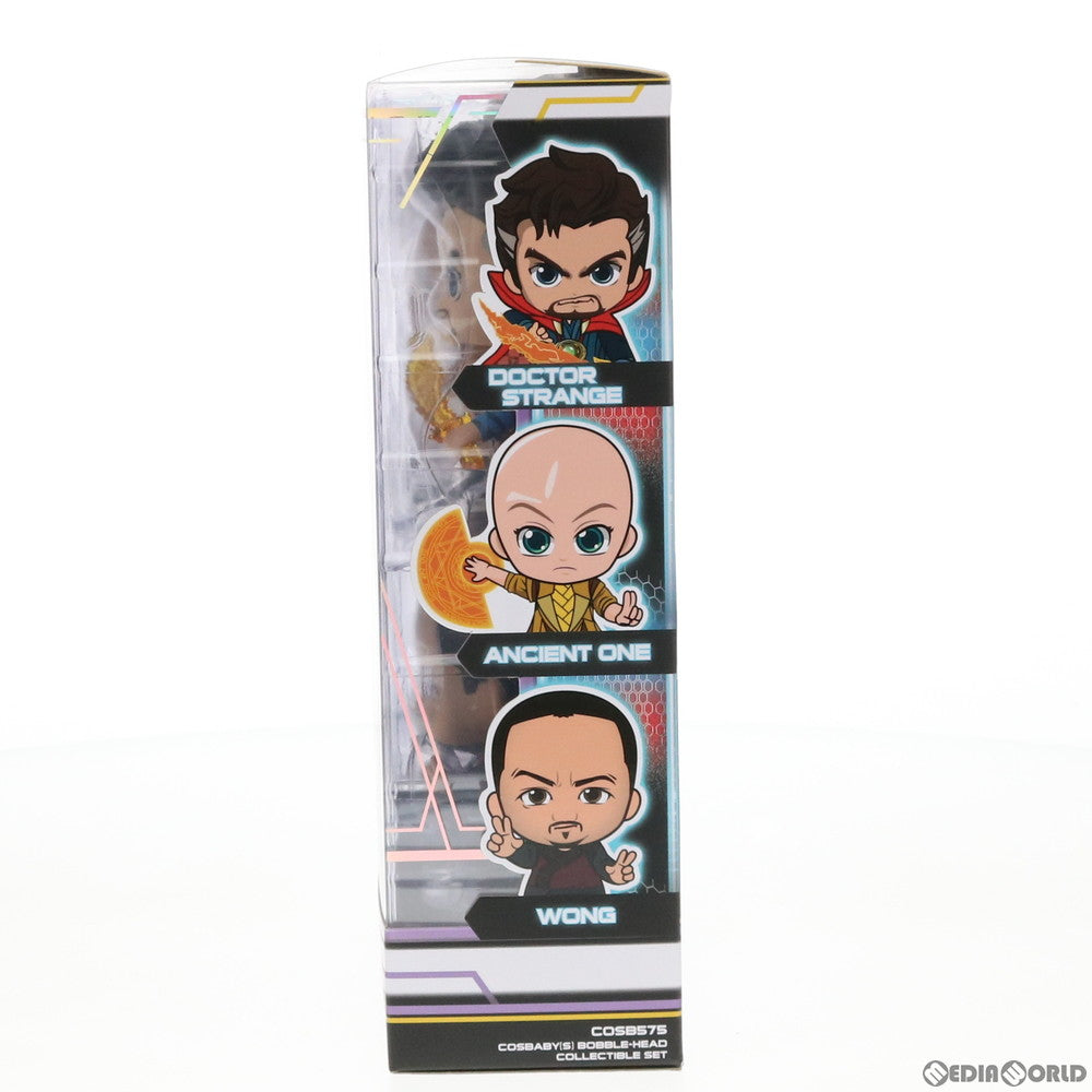 【中古即納】[FIG] コスベイビー サイズS ドクター・ストレンジ&エンシェント・ワン&ウォン(3体セット) アベンジャーズ/エンドゲーム 完成品 フィギュア(COS#575) ホットトイズ(20190829)