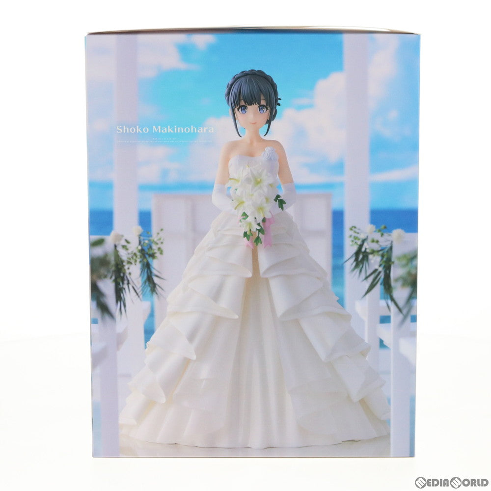 【中古即納】[FIG] ANIPLEX+限定 牧之原翔子～ウェディングver.～(まきのはらしょうこ) 青春ブタ野郎はゆめみる少女の夢を見ない 1/7 完成品 フィギュア(MD18-0706001) アニプレックス(20200331)