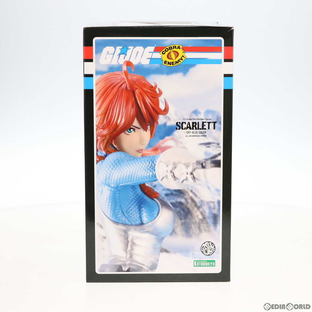 【中古即納】[FIG] G.I. JOE美少女 スカーレット スカイブルー 限定版 G.I.ジョー 1/7 完成品 フィギュア(SV279) コトブキヤ(20200801)