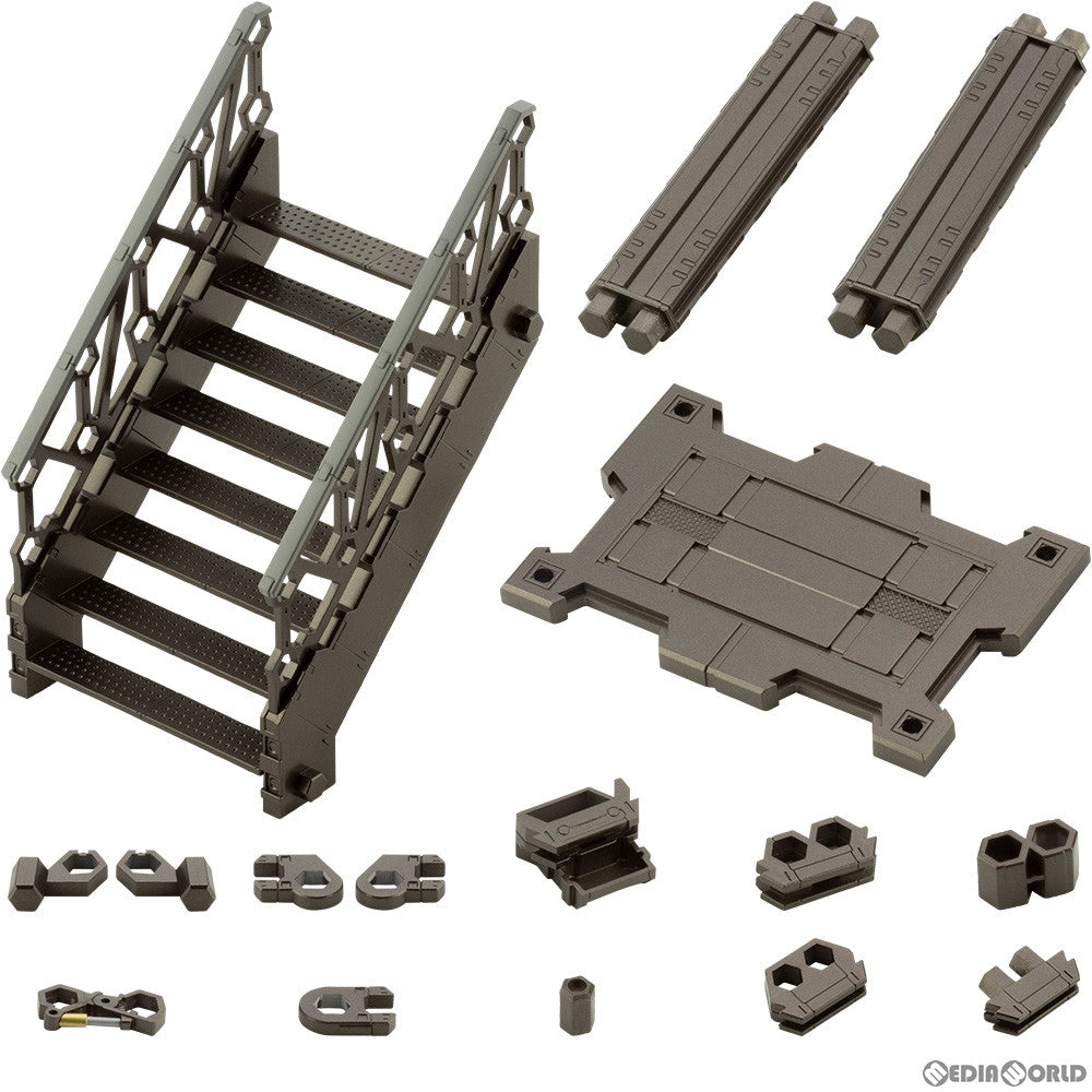 【新品】【お取り寄せ】[PTM] ヘキサギア 1/24 ブロックベース03 リフトオプションA プラモデル(HG059) コトブキヤ(20200830)