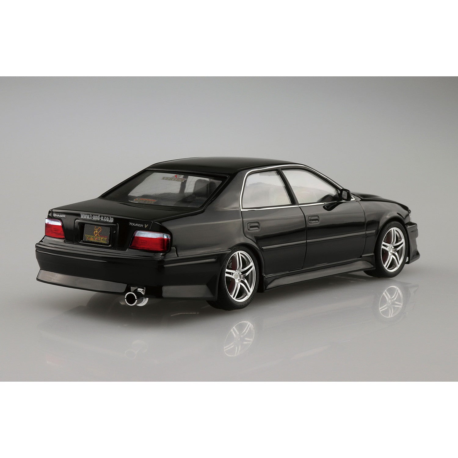 【新品即納】[PTM] (再々販) ザ・チューンドカー No.10 1/24 VERTEX JZX100 チェイサー ツアラーV '98 (トヨタ) プラモデル(059814) アオシマ(20250930)