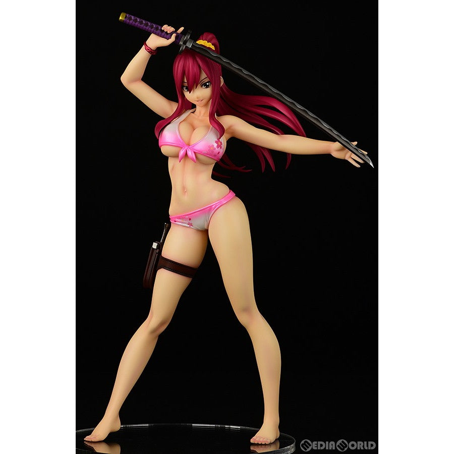 【新品即納】[FIG] エルザ・スカーレット・水着Gravure_Style/ver.桜 FAIRY TAIL(フェアリーテイル) 1/6 完成品 フィギュア オルカトイズ(20210220)