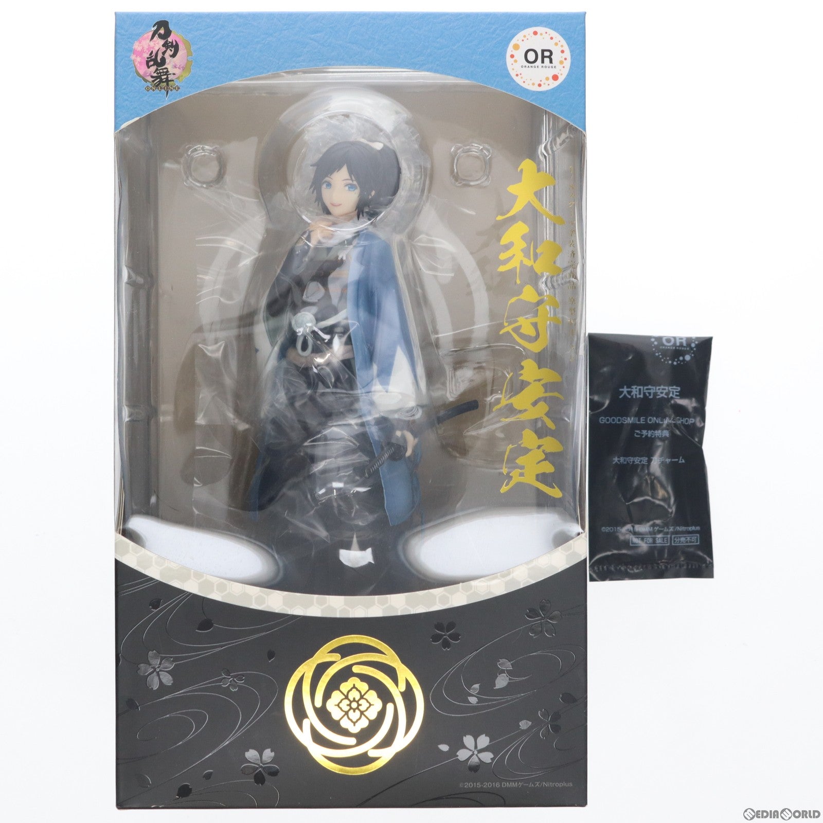 【中古即納】[FIG] GOODSMILE ONLINE SHOP限定特典付属 大和守安定(やまとのかみやすさだ) 刀剣乱舞-ONLINE- 1/8 完成品 フィギュア オランジュ・ルージュ(20170113)