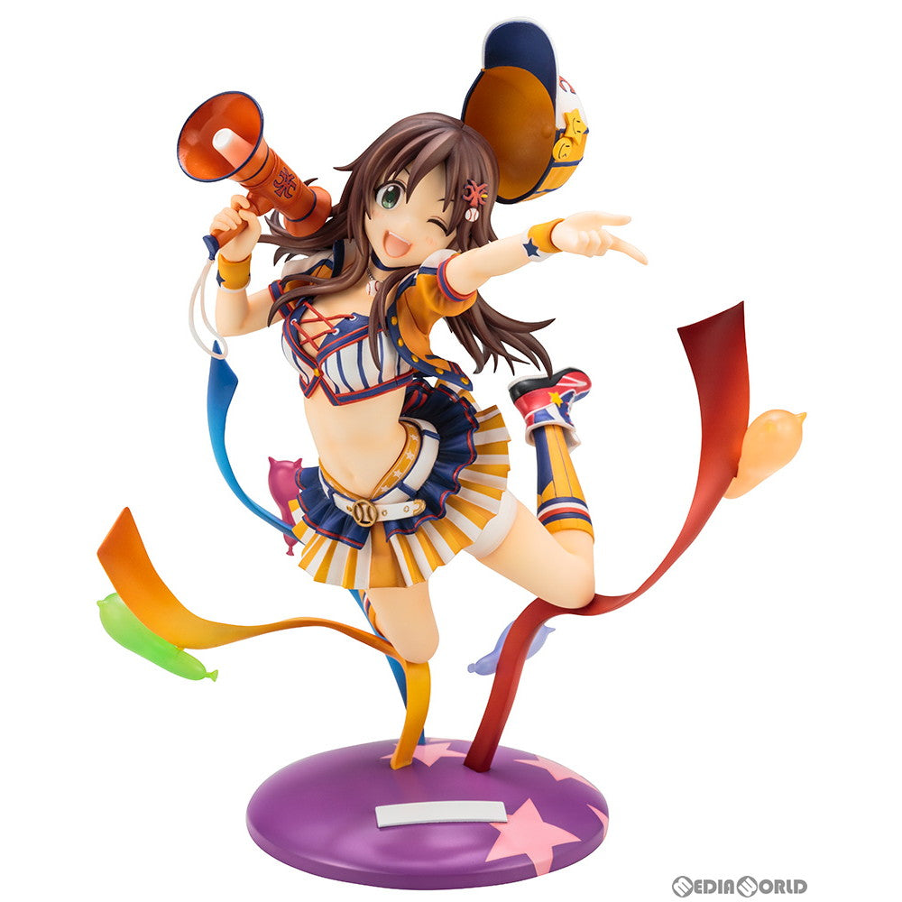【中古即納】[FIG] コトブキヤショップ限定特典付属 [フルスイング☆エール]姫川友紀(ひめかわゆき) アイドルマスター シンデレラガールズ 1/8 完成品 フィギュア(PP695) コトブキヤ(20170628)