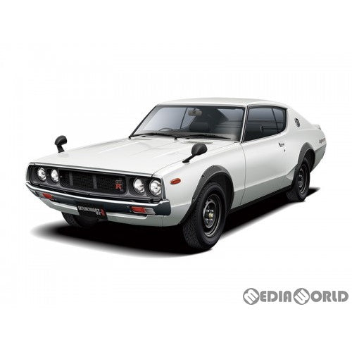 【新品】【お取り寄せ】[PTM] ザ・モデルカー No.15 1/24 ニッサン KPGC110 スカイラインHT2000GT-R '73 プラモデル アオシマ(20200731)