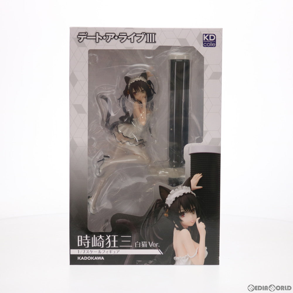 【中古即納】[FIG] 時崎狂三(ときさきくるみ) 白猫Ver. デート・ア・ライブIII 1/7 完成品 フィギュア KADOKAWA(カドカワ)(20200926)