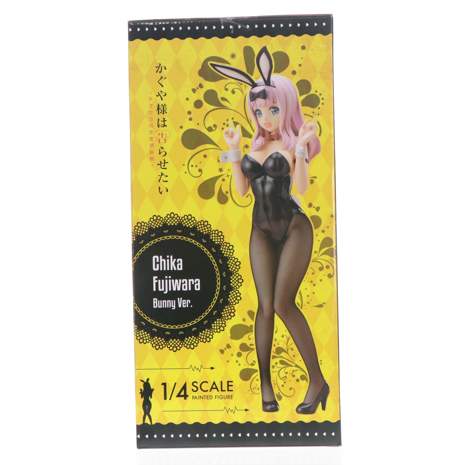 【中古即納】[FIG] 藤原千花(ふじわらちか) バニーVer. かぐや様は告らせたい～天才たちの恋愛頭脳戦～ 1/4 完成品 フィギュア FREEing(フリーイング)(20210424)