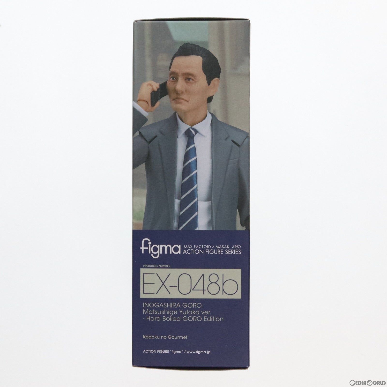 【中古即納】[FIG] figma(フィグマ) 井之頭五郎(いのがしらごろう) 松重豊ver.(まつしげゆたか) ハードボイルドGOROエディション 孤独のグルメ 完成品 可動フィギュア テレ東本舗。&ツリービレッジ限定 マックスファクトリー(20180630)