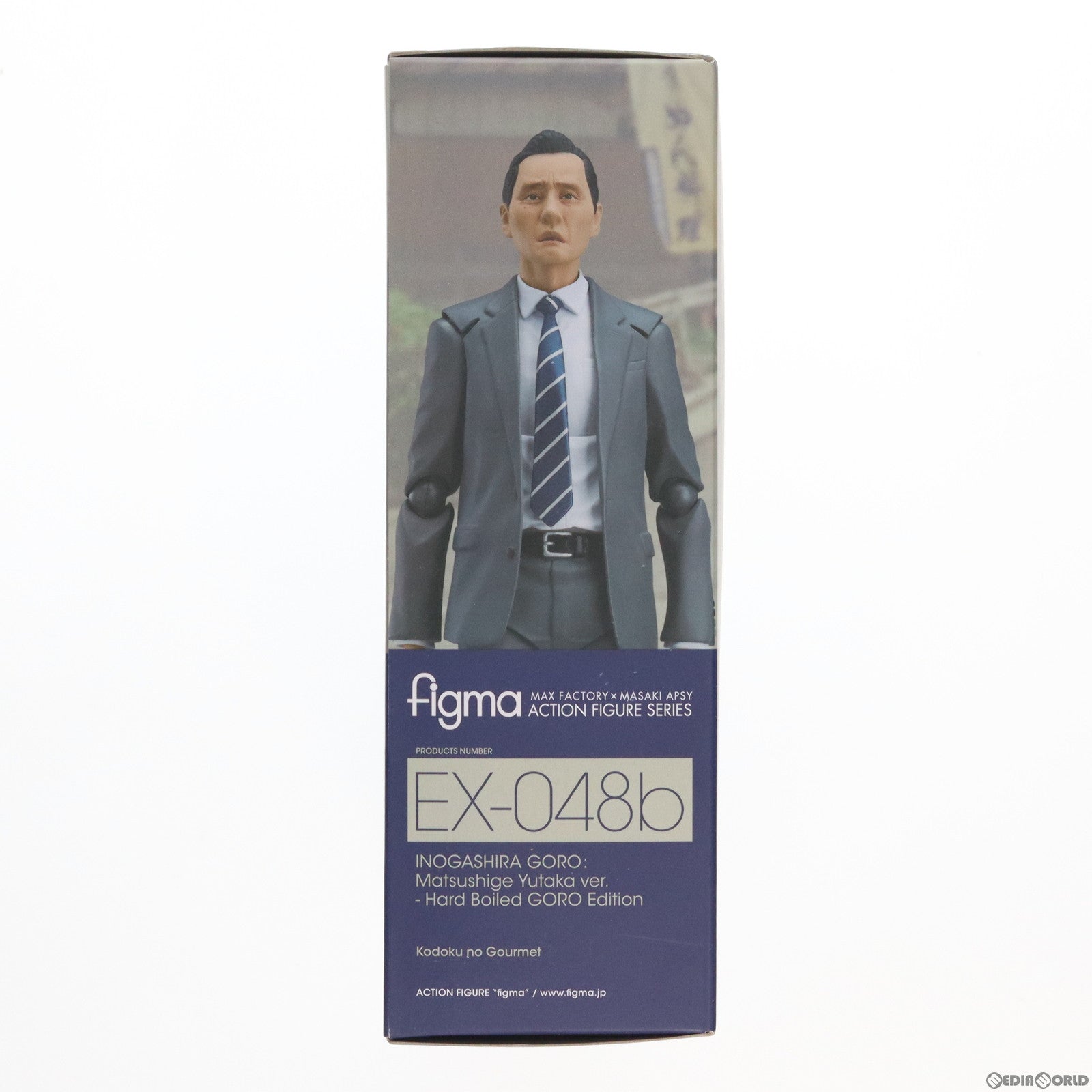 【中古即納】[FIG] figma(フィグマ) 井之頭五郎(いのがしらごろう) 松重豊ver.(まつしげゆたか) ハードボイルドGOROエディション 孤独のグルメ 完成品 可動フィギュア テレ東本舗。&ツリービレッジ限定 マックスファクトリー(20180630)