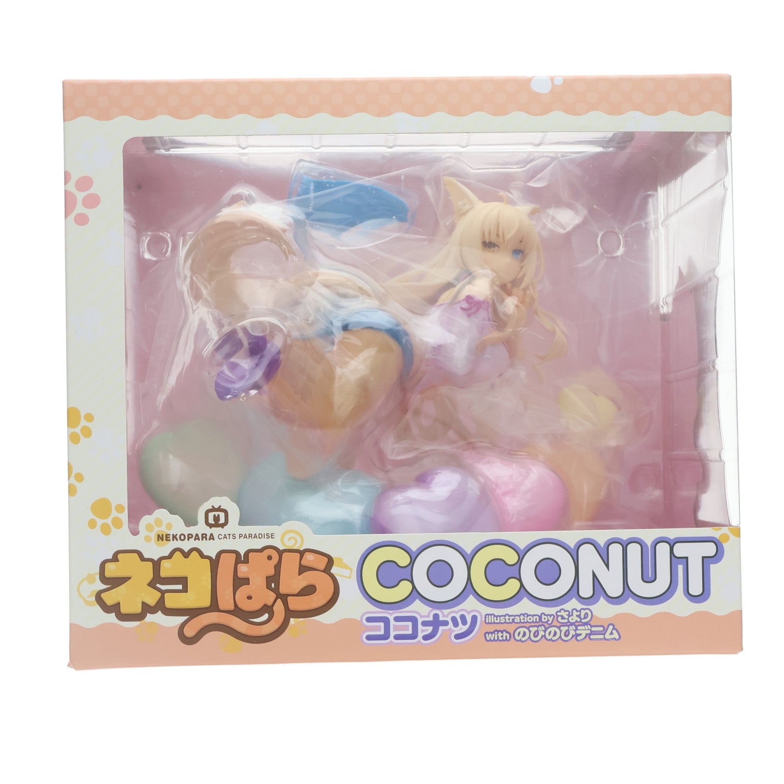 【中古即納】[FIG] ココナツ illustration by さより with のびのびデニム ネコぱら 1/6 完成品 フィギュア 箱入り娘(20210226)