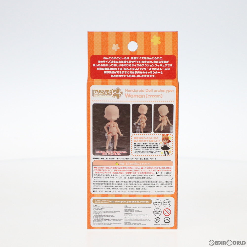 【中古即納】[FIG] ねんどろいどどーる archetype:Woman(cream)(アーキタイプ ウーマン クリーム) 完成品 可動フィギュア グッドスマイルカンパニー(20200930)