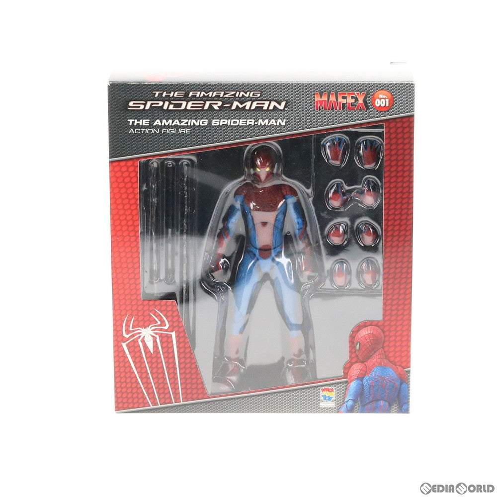 【中古即納】[FIG] マフェックス No.001 MAFEX THE AMAZING SPIDER-MAN(アメイジング・スパイダーマン) 完成品 可動フィギュア メディコム・トイ(20130502)