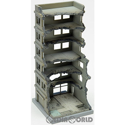 【新品】【お取り寄せ】[PTM] ジオコレ・コンバットシリーズ DCM02 1/144 ジオコム 破壊されたビルA プラモデル(311850) TOMYTEC(トミーテック)(20200926)