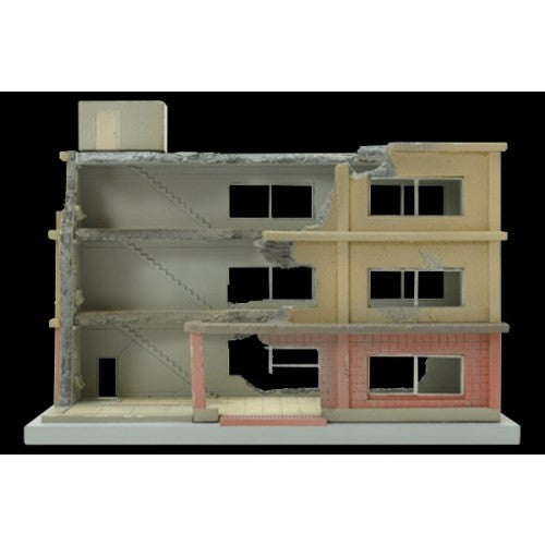 【新品即納】[PTM] (再販) ジオコレ・コンバットシリーズ DCM03 1/144 ジオコム 破壊されたビルB プラモデル(311867) TOMYTEC(トミーテック)(20251120)
