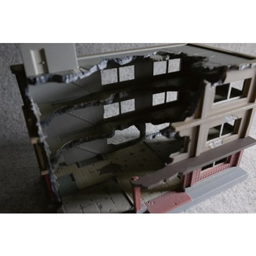【新品即納】[PTM] (再販) ジオコレ・コンバットシリーズ DCM03 1/144 ジオコム 破壊されたビルB プラモデル(311867) TOMYTEC(トミーテック)(20251120)