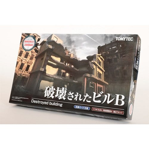【新品即納】[PTM] (再販) ジオコレ・コンバットシリーズ DCM03 1/144 ジオコム 破壊されたビルB プラモデル(311867) TOMYTEC(トミーテック)(20251120)