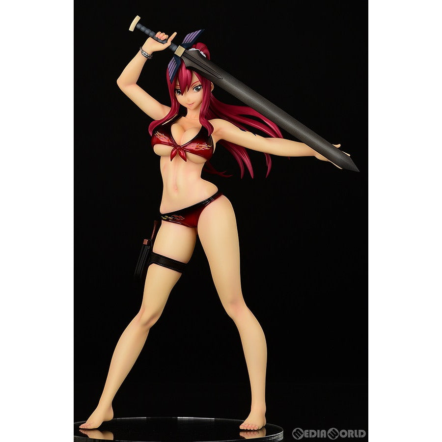 【新品即納】[FIG] エルザ・スカーレット・水着Gravure_Style/ver.炎 FAIRY TAIL(フェアリーテイル) 1/6 完成品 フィギュア オルカトイズ(20210220)