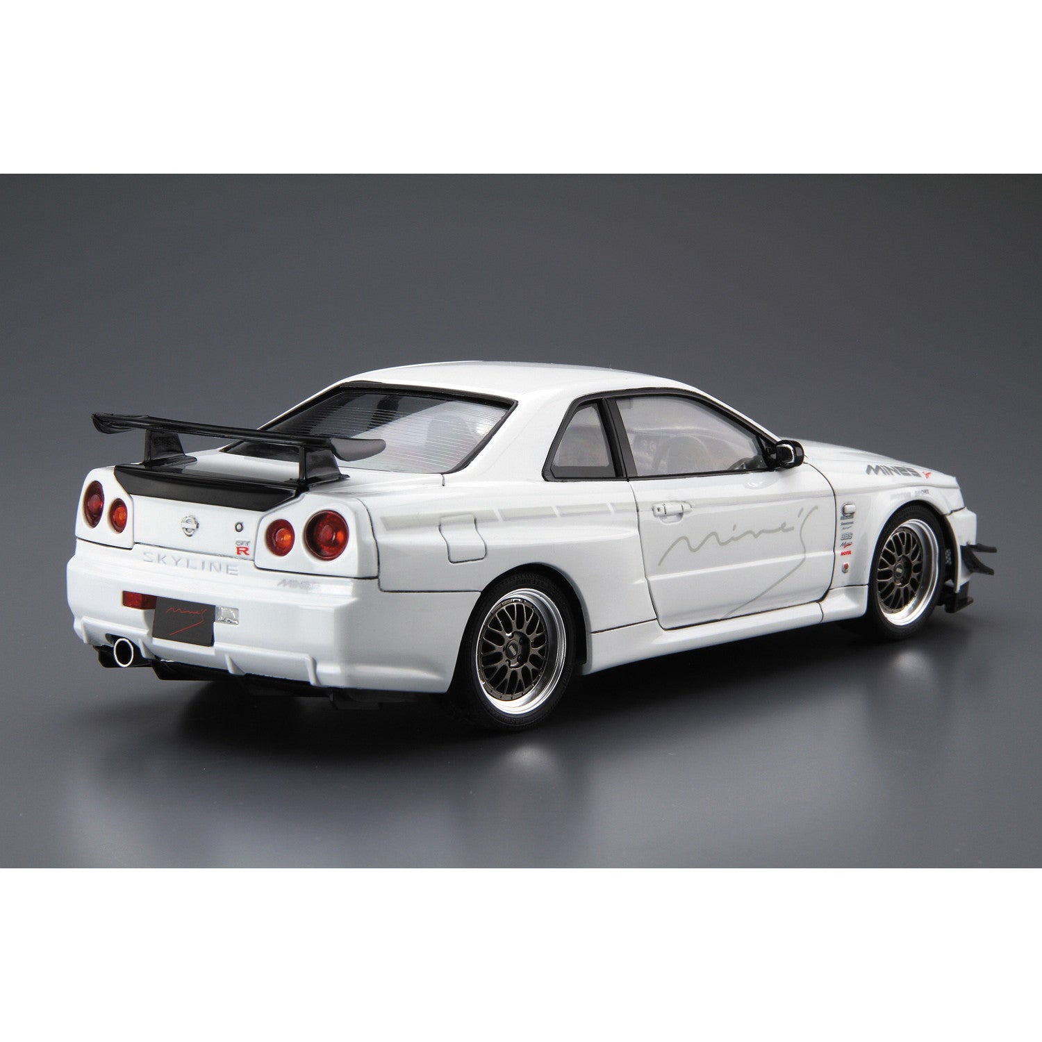 【新品】【お取り寄せ】[PTM] (再販) ザ・チューンドカー No.34 1/24 マインズ BNR34 スカイラインGT-R '02(ニッサン) プラモデル アオシマ(20210710)
