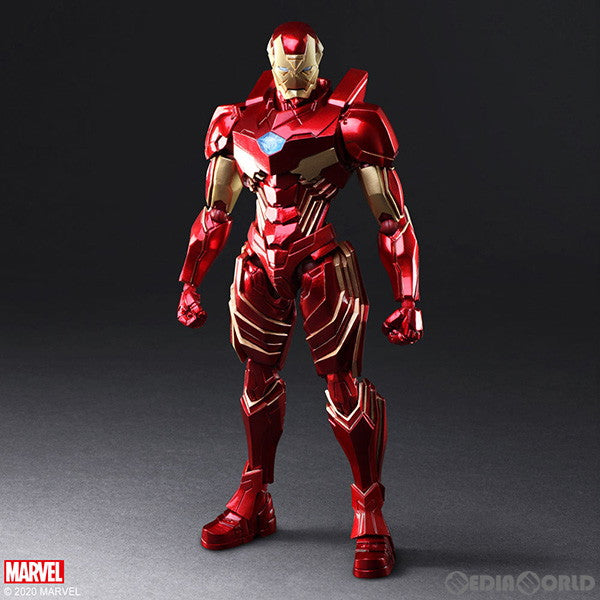 【新品即納】[FIG] MARVEL UNIVERSE VARIANT BRING ARTS(マーベル ユニバース ヴァリアント ブリングアーツ) アイアンマン DESIGNED BY TETSUYA NOMURA 完成品 可動フィギュア スクウェア・エニックス(20201229)