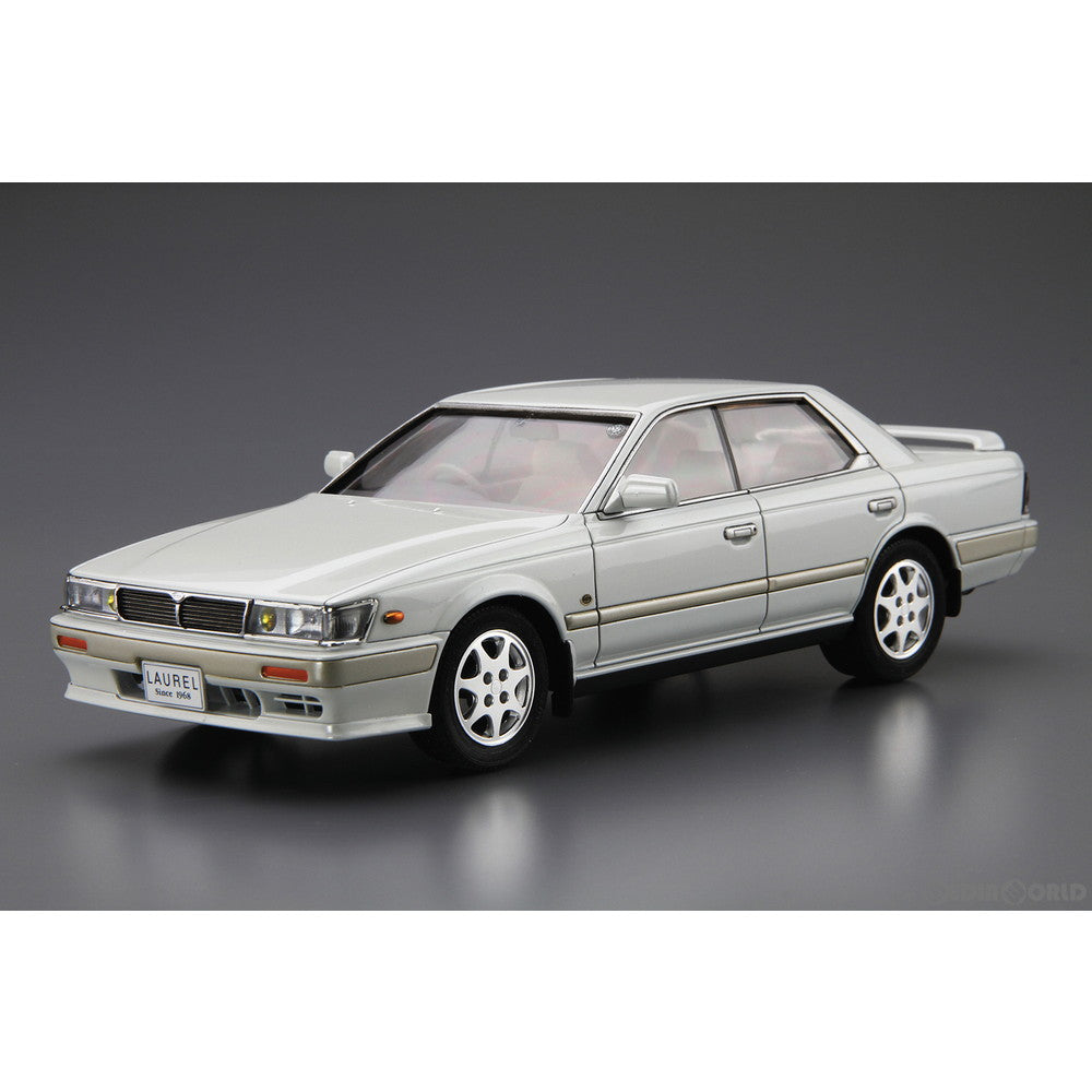 【新品即納】[PTM] ザ・モデルカー No.28 1/24 ニッサン HC33 ローレルメダリストCLUB・L '91 プラモデル アオシマ(20201009)