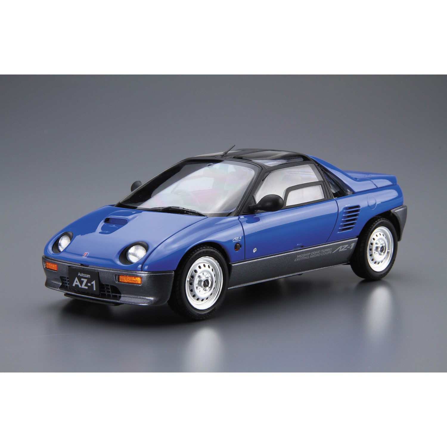 【新品即納】[PTM] (再販)ザ・モデルカー No.38 1/24 マツダ PG6SA AZ-1 '92 プラモデル(61527) アオシマ(20250131)