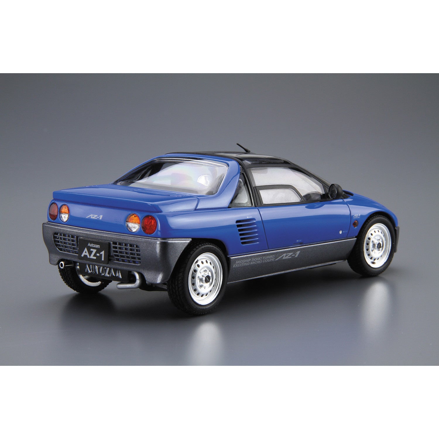 【新品即納】[PTM] (再販)ザ・モデルカー No.38 1/24 マツダ PG6SA AZ-1 '92 プラモデル(61527) アオシマ(20250131)