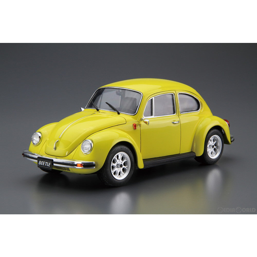 【新品即納】[PTM] ザ・モデルカー No.73 1/24 フォルクスワーゲン 13AD ビートル 1303S '73 プラモデル アオシマ(20201014)