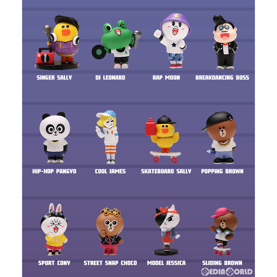 【新品即納】[BOX][FIG] LINE FRIENDS(ラインフレンズ) ストリートシリーズ 完成品 フィギュア(12個) POP MART(ポップマート) (20200731)