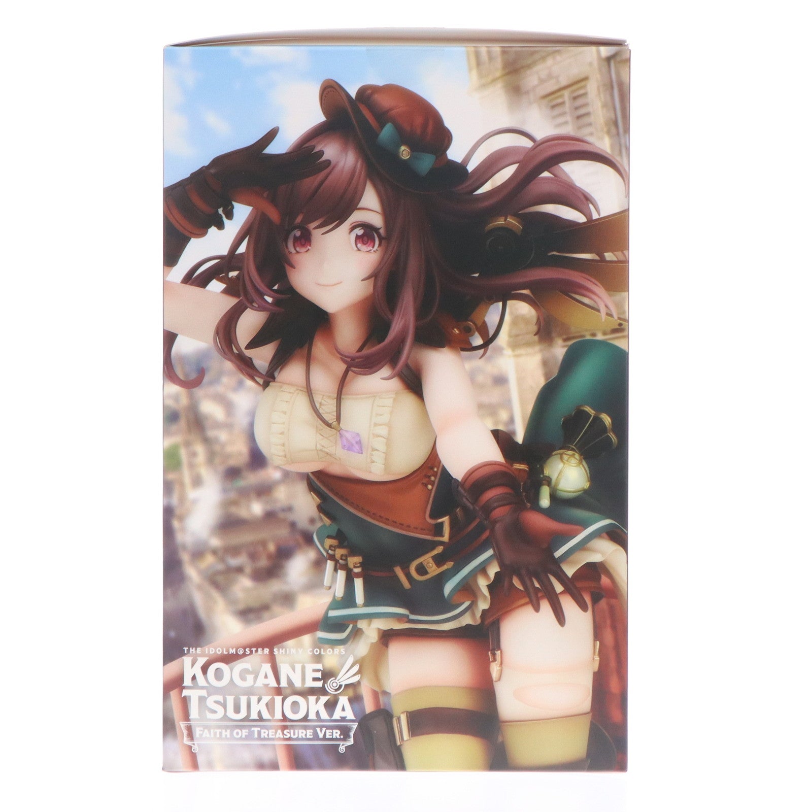 【新品即納】[FIG] 月岡恋鐘(つきおかこがね) フェイスオブトレジャーVer. アイドルマスター シャイニーカラーズ 1/7 完成品 フィギュア グッドスマイルカンパニー(20220512)