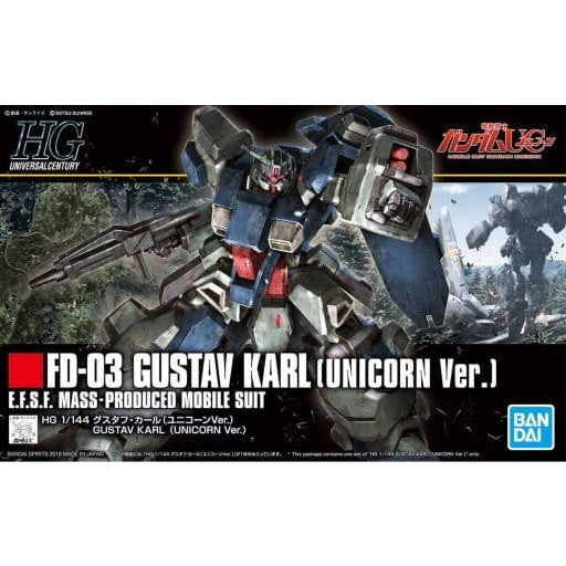 【中古即納】[PTM] HGUC 1/144 FD-03 グスタフ・カール(ユニコーンVer.) 機動戦士ガンダムUC(ユニコーン) プラモデル バンダイスピリッツ(20190216)