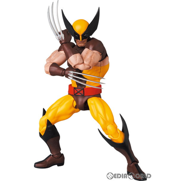 【中古即納】[FIG] マフェックス No.138 MAFEX WOLVERINE(BROWN COMIC Ver.)(ウルヴァリン ブラウンコミックVer.) X-MEN(エックスメン) 完成品 可動フィギュア メディコム・トイ(20211219)