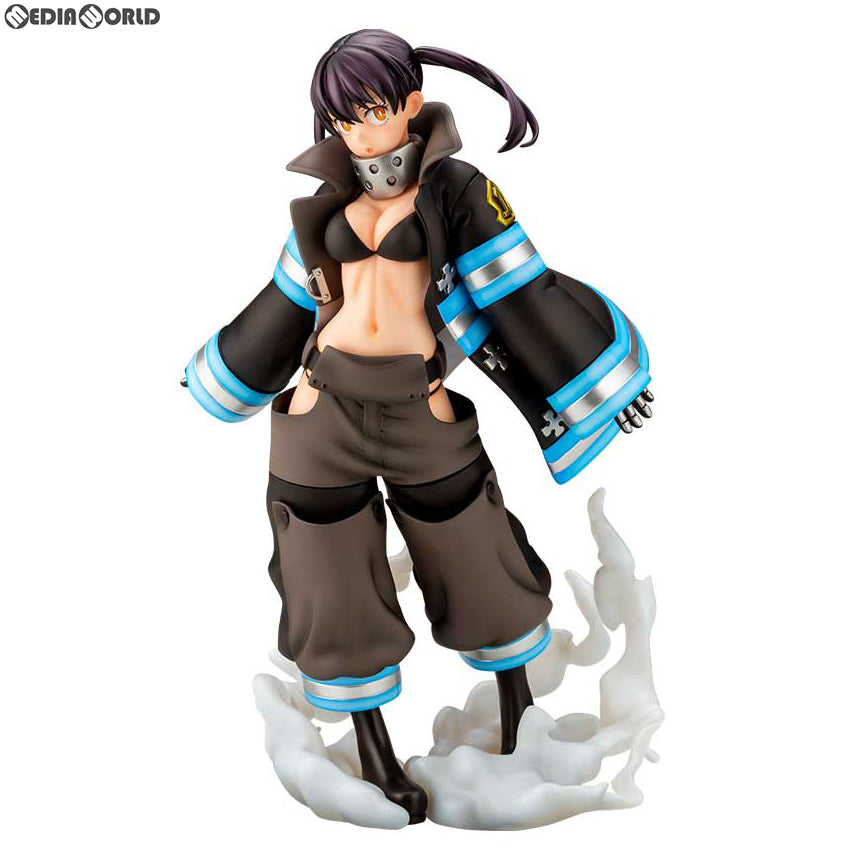 【中古即納】[FIG] コトブキヤショップ限定特典付属 ARTFX J 環古達(たまきこたつ) 炎炎ノ消防隊 1/8 完成品 フィギュア(PP844) コトブキヤ(20200522)