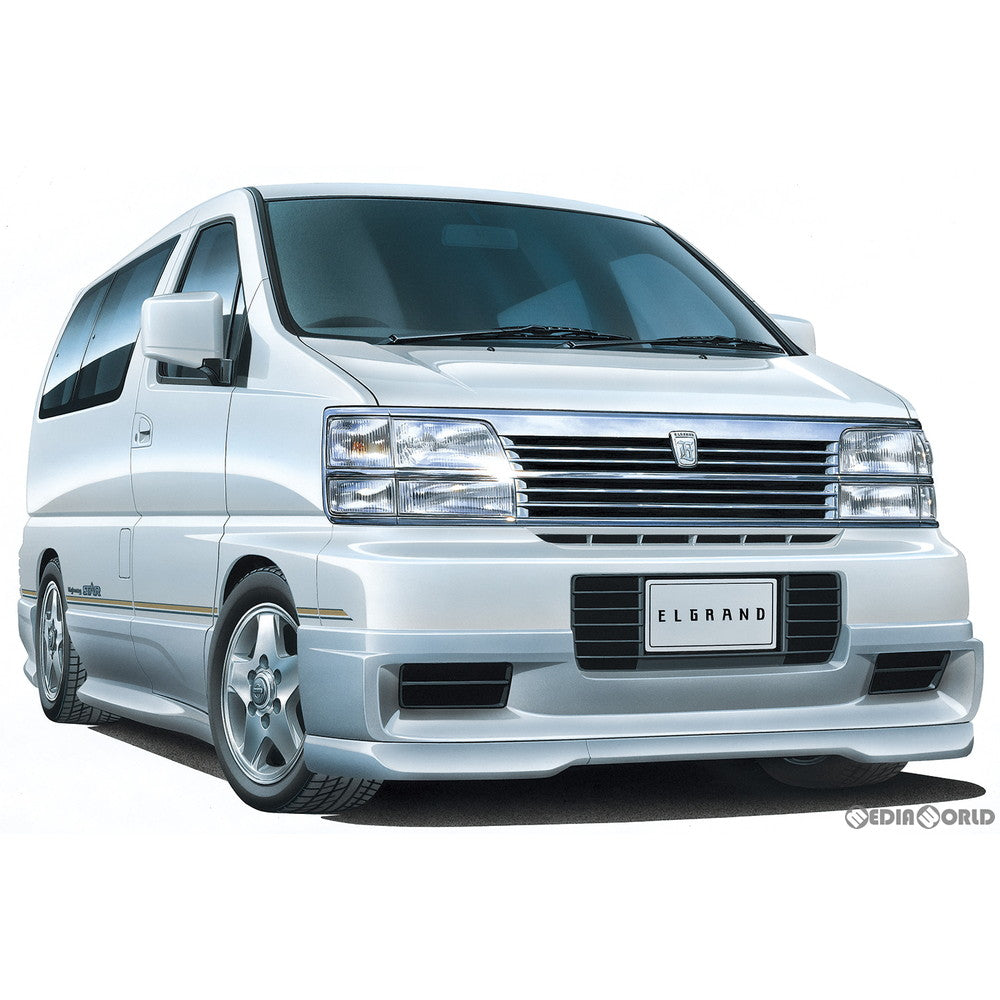 【新品即納】[PTM] ザ・モデルカー No.123 1/24 ニッサン E50 エルグランド '99 プラモデル アオシマ(20201111)