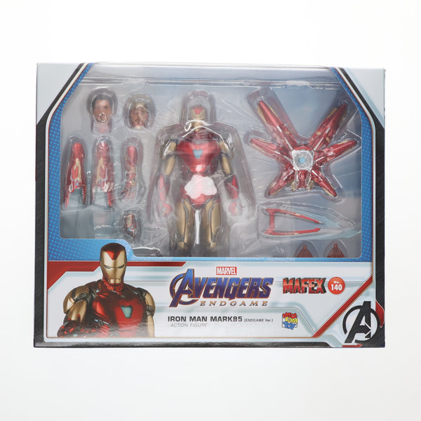 【中古即納】[FIG] マフェックス No.136 MAFEX IRON MAN MARK85(Endgame Ver.)(アイアンマン マーク85 エンドゲームVer.) アベンジャーズ/エンドゲーム 完成品 可動フィギュア メディコム・トイ(20220702)