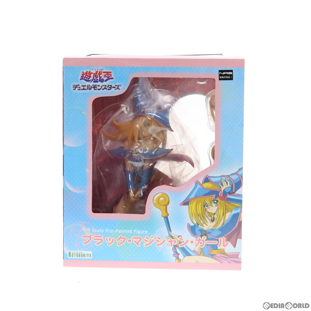 【中古即納】[FIG] (再々販)ARTFX J ブラック・マジシャン・ガール 遊☆戯☆王デュエルモンスターズ 1/7 完成品 フィギュア(PP950) コトブキヤ(20210331)