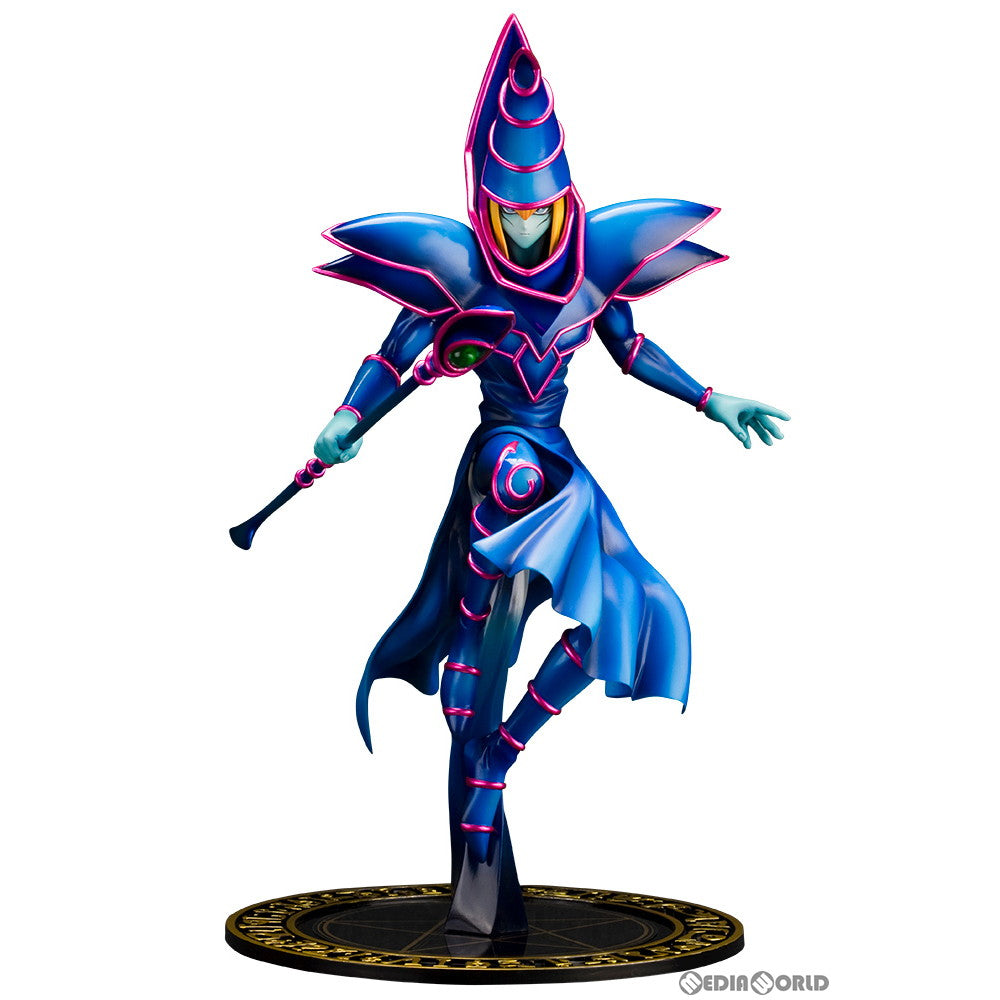 【中古即納】[FIG] (再販)ARTFX J ブラック・マジシャン 遊☆戯☆王デュエルモンスターズ 1/7 完成品 フィギュア(PP951) コトブキヤ(20210430)