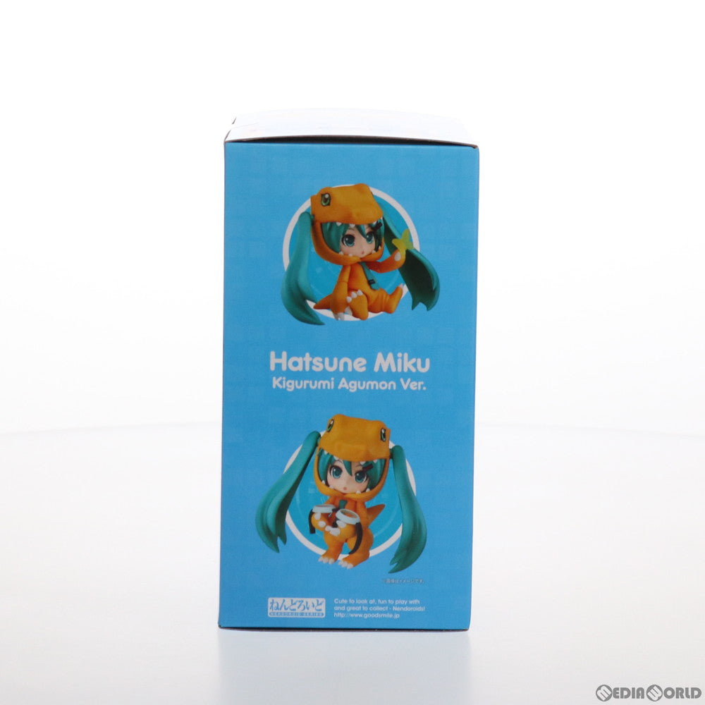 【中古即納】[FIG] ねんどろいど 1439 初音ミク きぐるみアグモンVer. キャラクター・ボーカル・シリーズ01 初音ミク デジモンアドベンチャー 完成品 可動フィギュア プレックス/グッドスマイルカンパニー(20210516)
