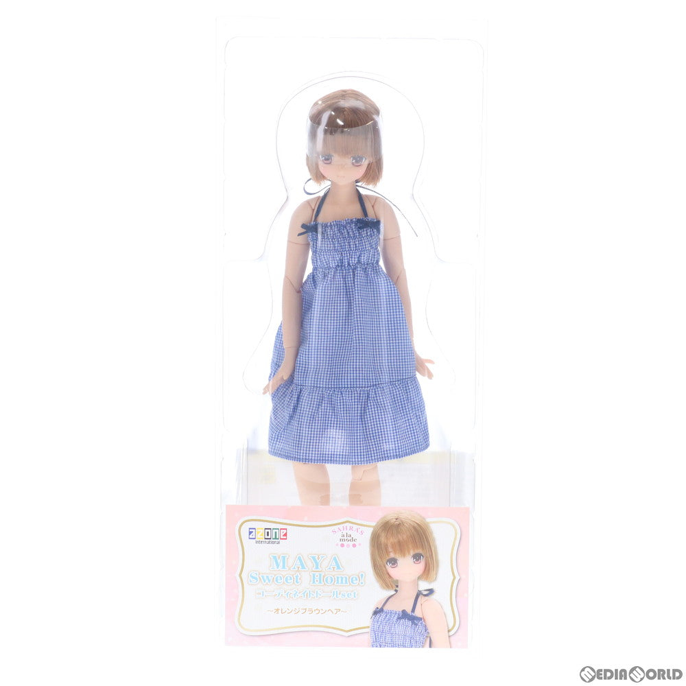 【新品即納】[DOL] サアラズ ア・ラ・モード MAYA(マヤ) /Sweet Home!(スウィートホーム!) コーディネイトドールset 〜オレンジブラウンヘア〜 1/6 完成品 ドール(POD015-MCO) アゾン(20200930)