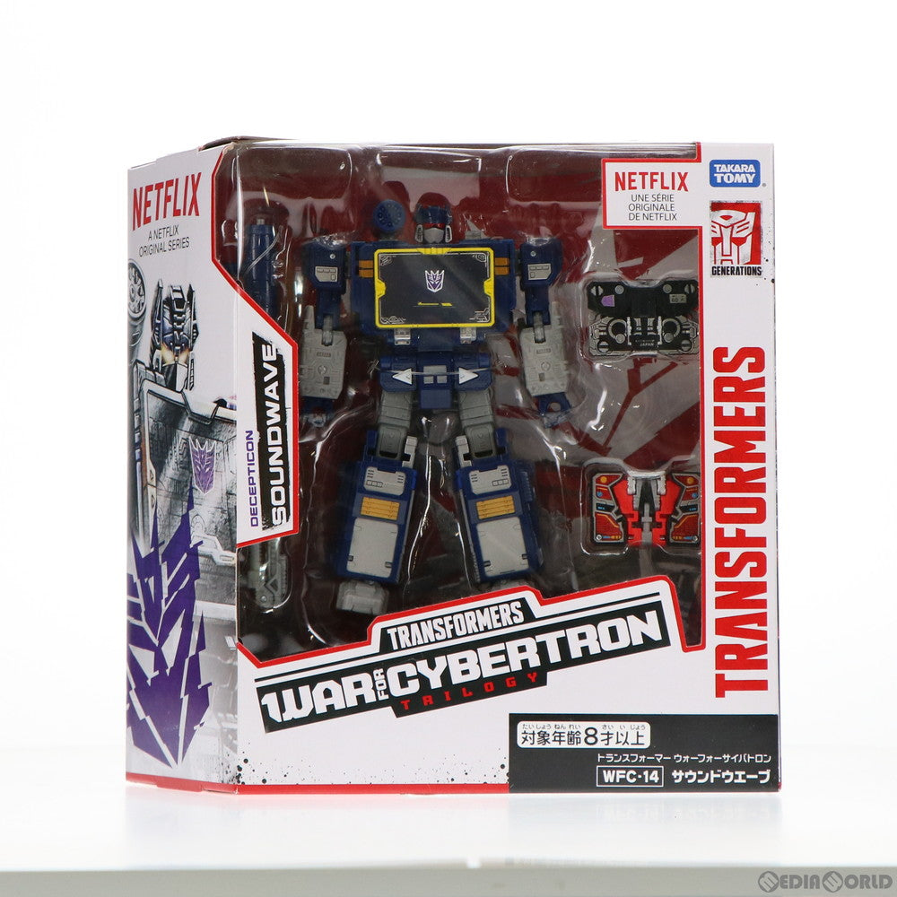 【中古即納】[TOY] トランスフォーマー ウォーフォーサイバトロン WFC-14 サウンドウェーブ 完成トイ タカラトミー(20210227)