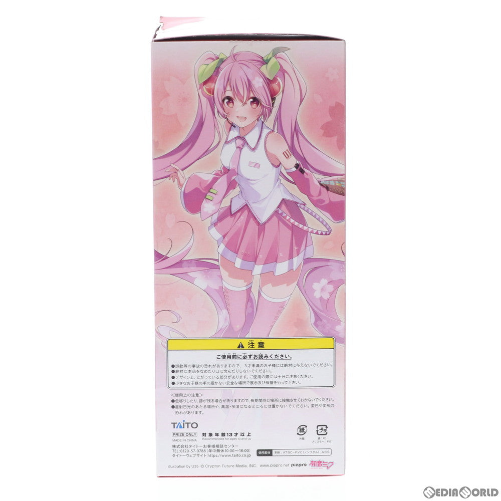 【中古即納】[FIG] 桜ミク オリジナル桜ミクフィギュア キャラクター・ボーカル・シリーズ 01 初音ミク フィギュア プライズ タイトー(20190228)