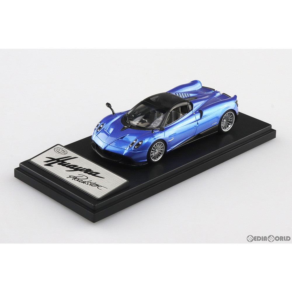 【新品】【お取り寄せ】[MDL] ザ・ミニカー 1/43 PAGANI Huayra Roadster(ブルー) 完成品 ミニカー スカイネット(アオシマ)(20201001)