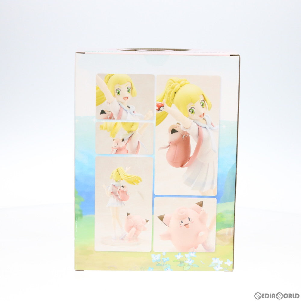 【中古即納】[FIG] ポケモンセンター限定 がんばリーリエ&ピッピ ポケットモンスター サン・ムーン 1/8 完成品 フィギュア ポケモン/コトブキヤ(20181130)