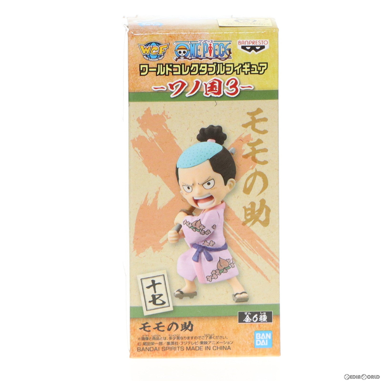 【中古即納】[FIG] モモの助 ワンピース ワールドコレクタブル-フィギュアワノ国3- ONE PIECE プライズ(82001) バンプレスト(20200430)