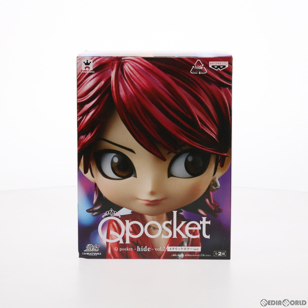 【中古即納】[FIG] hide B(メタリックカラー) Q posket-hide-vol.2 フィギュア プライズ(39277) バンプレスト(20190410)