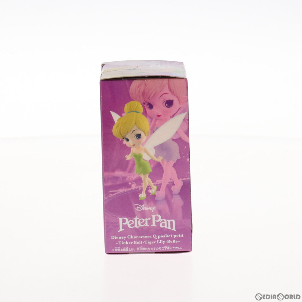 【中古即納】[FIG] ティンカー・ベル Disney Characters Q posket petit -Tinker Bell・Tiger Lily・Belle- ピーター・パン フィギュア プライズ(38155) バンプレスト(20180306)