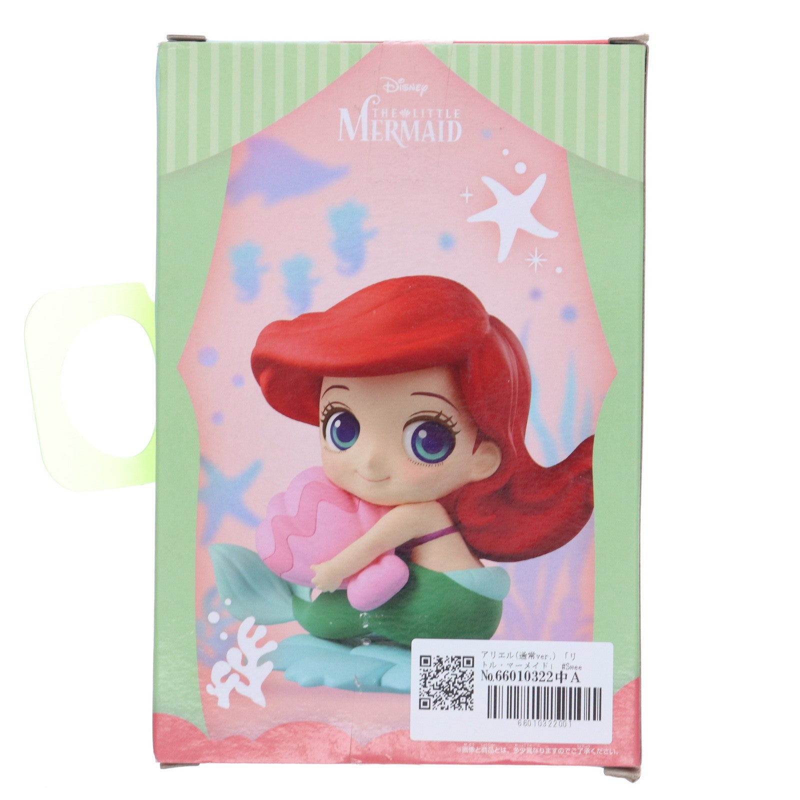 【中古即納】[FIG] アリエル(通常ver.) リトル・マーメイド #Sweetiny Disney Characters -Ariel- フィギュア プライズ(39424) バンプレスト(20190620)