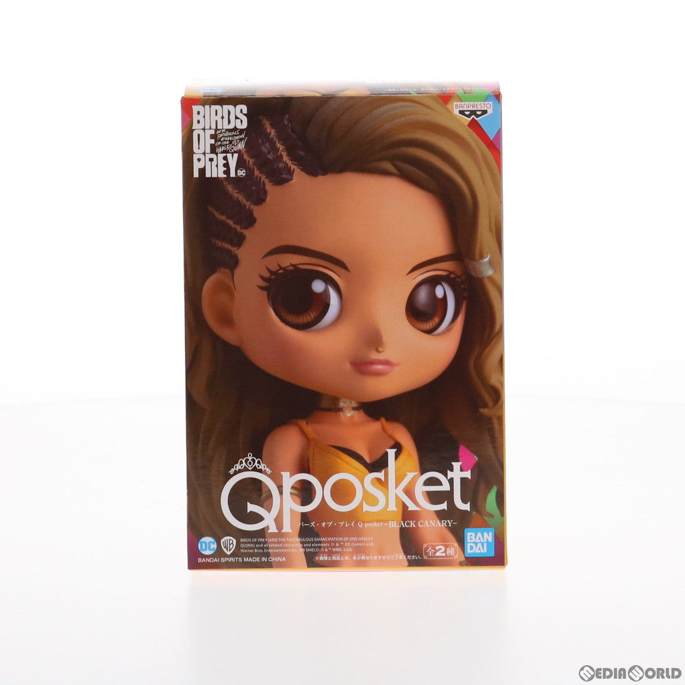 【中古即納】[FIG] ブラックキャナリー(A 黄×黒タンクトップ) バーズ・オブ・プレイ Q posket-BLACK CANARY- フィギュア プライズ(82128) バンプレスト(20200520)