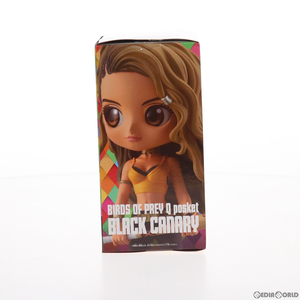 【中古即納】[FIG] ブラックキャナリー(A 黄×黒タンクトップ) バーズ・オブ・プレイ Q posket-BLACK CANARY- フィギュア プライズ(82128) バンプレスト(20200520)